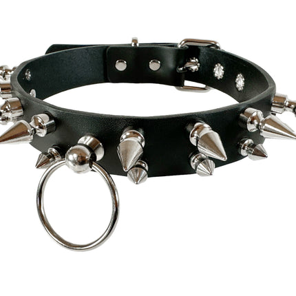 FCK475 SPIKE BONDAGE CHOKER