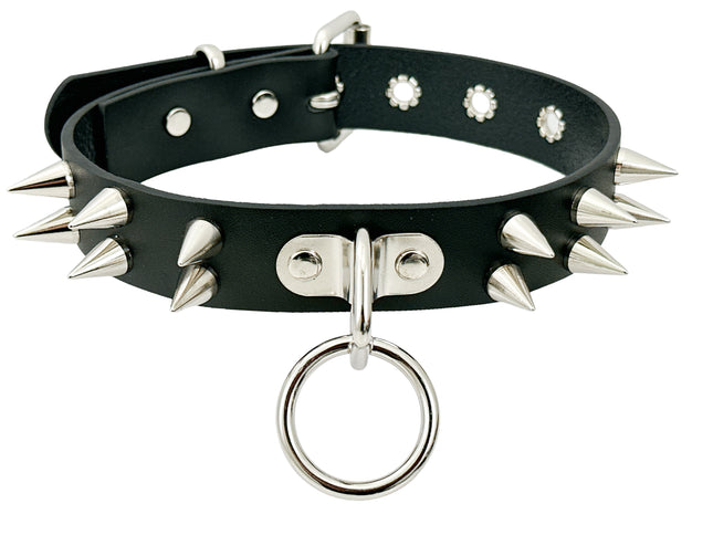 FCK512 CONE SPIKE BONDAGE CHOKER