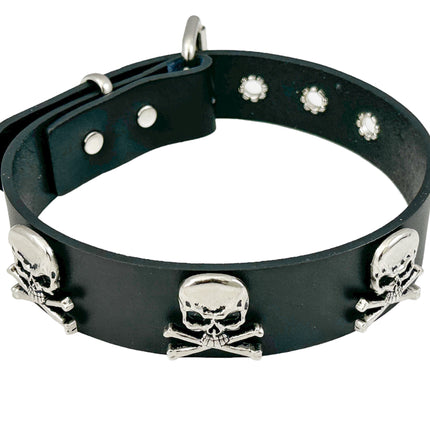 FCK531  3  SKULL CHOKER