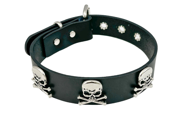 FCK531  3  SKULL CHOKER