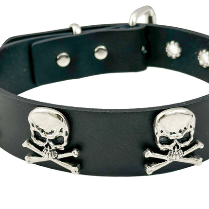FCK531  3  SKULL CHOKER