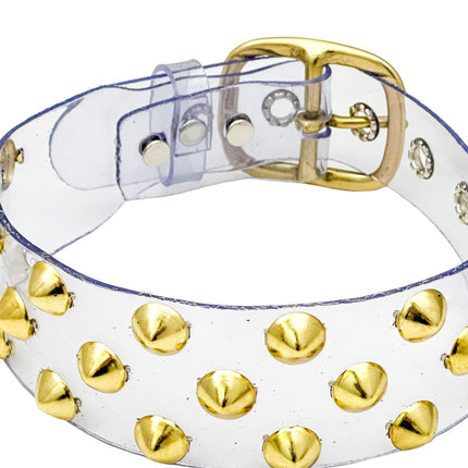 FCK534VN-CLR 3 ROWS 1/2"  STUDS CHOKER  PVC CLEAR