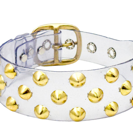 FCK534VN-CLR 3 ROWS 1/2"  STUDS CHOKER  PVC CLEAR