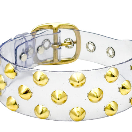 FCK534VN-CLR 3 ROWS 1/2"  STUDS CHOKER  PVC CLEAR