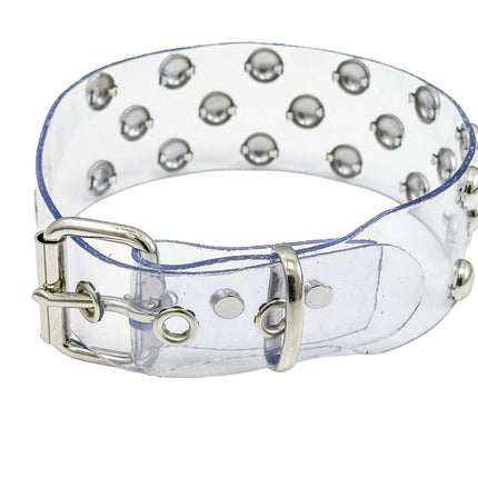 FCK534VN-CLR 3 ROWS 1/2"  STUDS CHOKER  PVC CLEAR