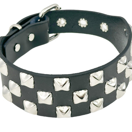 FCK537 PYRAMID STUDDED 1 3/4"  CHOKER