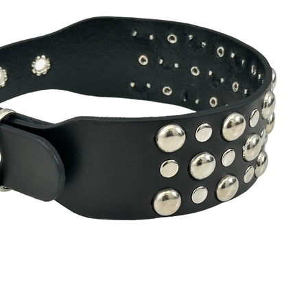 FCK539 LARGE ROUND  STUDDED 1 3/4"  CHOKER