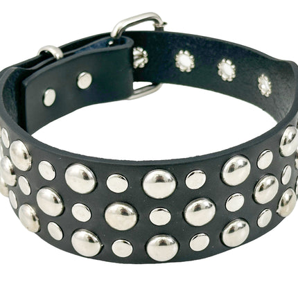 FCK539 LARGE ROUND  STUDDED 1 3/4"  CHOKER