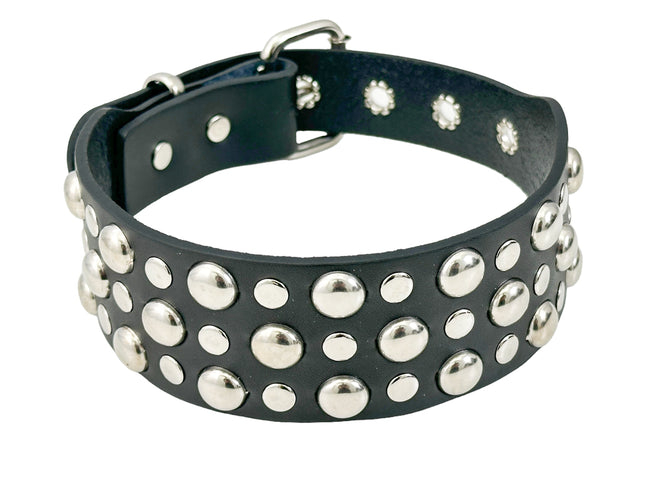 FCK539 LARGE ROUND  STUDDED 1 3/4"  CHOKER