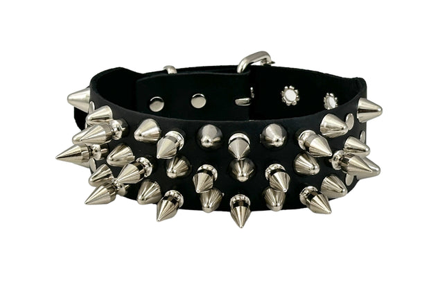 FCK544 UK77 STUDDED 1" SPIKE 1 3/4"  CHOKER