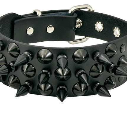 FCK546 1" SPIKE  LARGE CONICAL STUDDED 1 3/4"  CHOKER