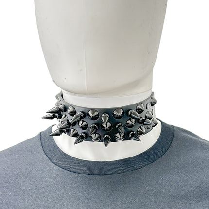 FCK546 1" SPIKE  LARGE CONICAL STUDDED 1 3/4"  CHOKER