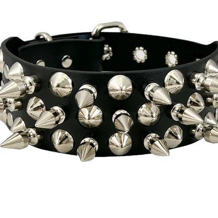 FCK546 1" SPIKE  LARGE CONICAL STUDDED 1 3/4"  CHOKER