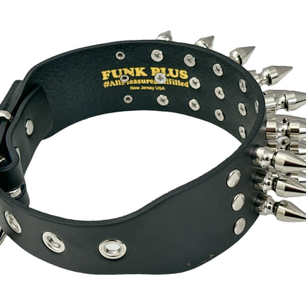 FCK551  LARGE 1" SPIKE THREE ROWS 1 3/4"  CHOKER