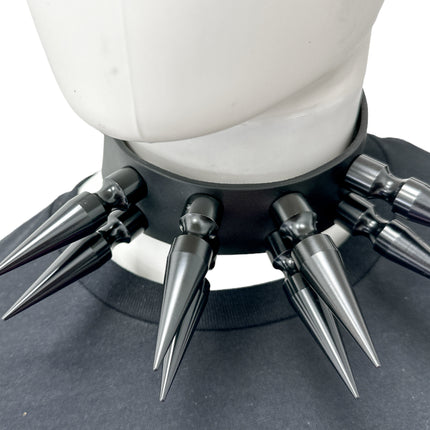 FCK556 DOUBLE ROWS X-LARGE 3" LONG SPIKE CHOKER