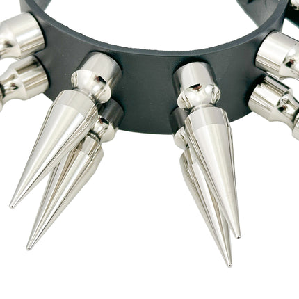 FCK556 DOUBLE ROWS X-LARGE 3" LONG SPIKE CHOKER