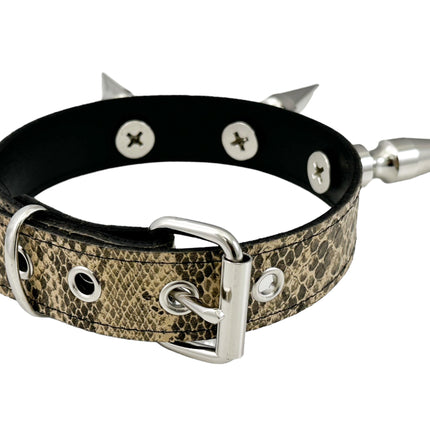 FCK578 SNAKE 3" XL SPIKE CHOKER