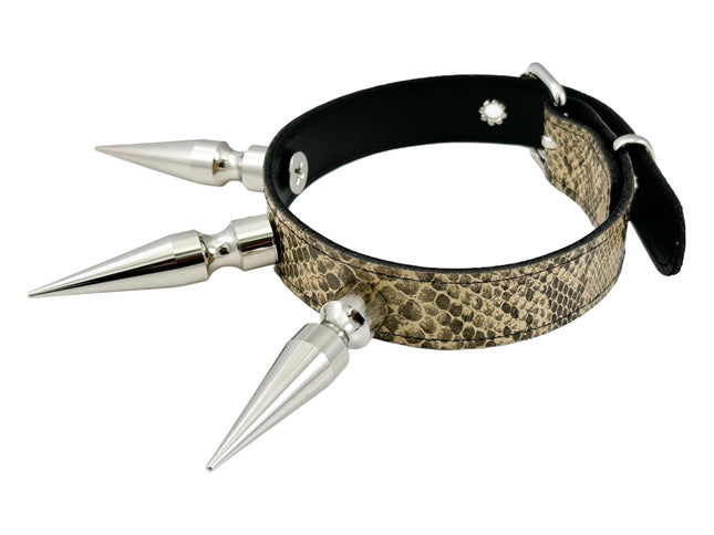 FCK578 SNAKE 3" XL SPIKE CHOKER