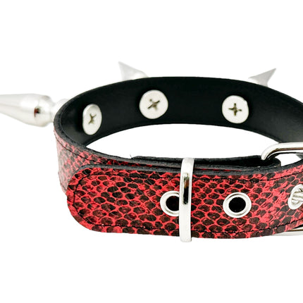FCK578 SNAKE 3" XL SPIKE CHOKER