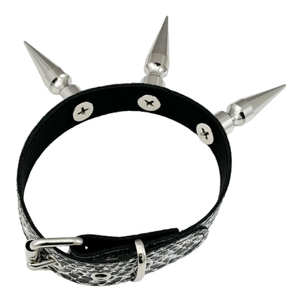 FCK578 SNAKE 3" XL SPIKE CHOKER