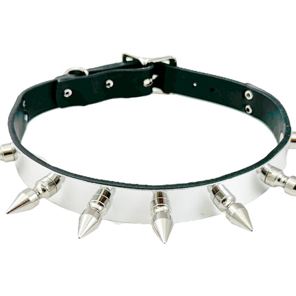 FCK580  METAL PLATE SPIKE CHOKER 3/4" WIDE