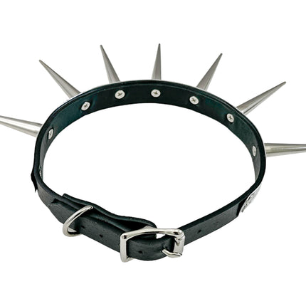 FCK585 METAL PLATE CONE SPIKE CHOKER 3/4" WIDE