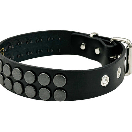 FCK590 2 ROW   FLAT STUDDED NAIL HEAD STUD CHOKER