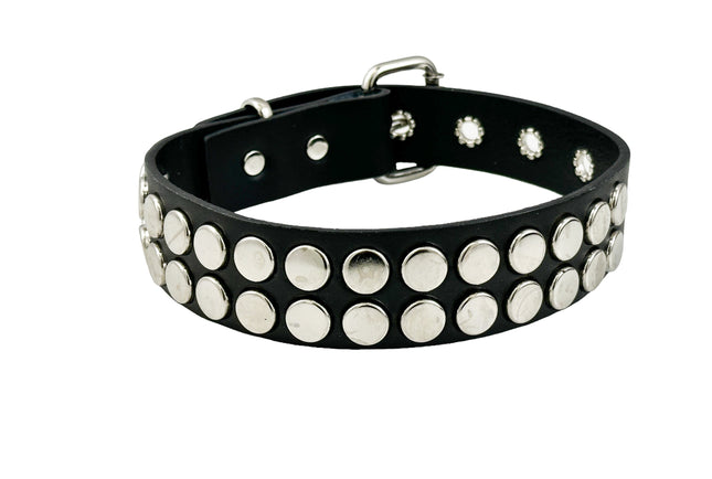 FCK590 2 ROW   FLAT STUDDED NAIL HEAD STUD CHOKER