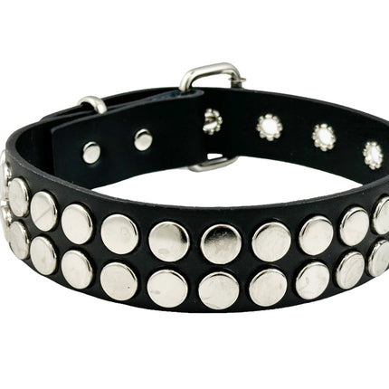 FCK590 2 ROW   FLAT STUDDED NAIL HEAD STUD CHOKER