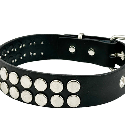 FCK590 2 ROW   FLAT STUDDED NAIL HEAD STUD CHOKER