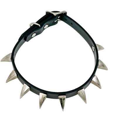 FCK595  9 CLAW SPIKE CHOKER