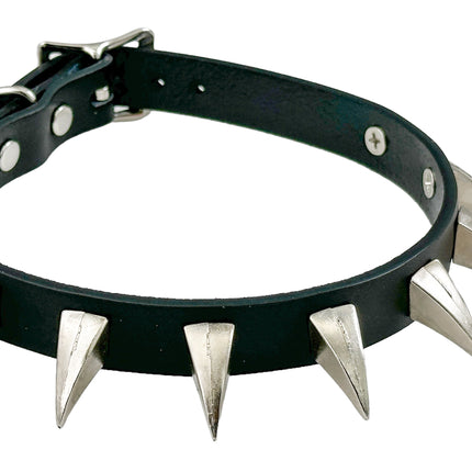 FCK595  9 CLAW SPIKE CHOKER