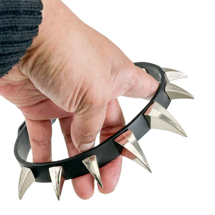 FCK596  LARGE  CLAW SPIKE CHOKER