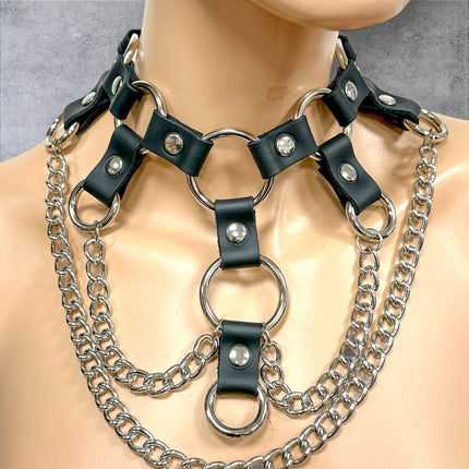 FCK612 RING LINK CHAIN CHOKER