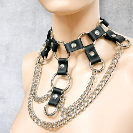FCK612 RING LINK CHAIN CHOKER