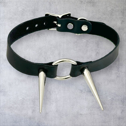 FCK624  3" PIN SPIKE RING CHOKER