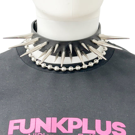 FCK650  3 ROW TALL AND 3"  PIN SPIKE CHOKER