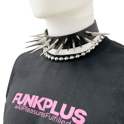 FCK650  3 ROW TALL AND 3"  PIN SPIKE CHOKER