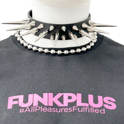 FCK651  3 ROW PIN SPIKE AND CONE SPIKE CHOKER