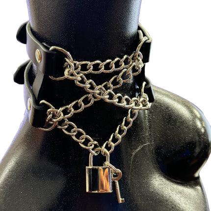 FCK653SQ  LOCK CHAIN CHOKER
