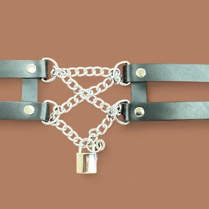 FCK653SQ  LOCK CHAIN CHOKER
