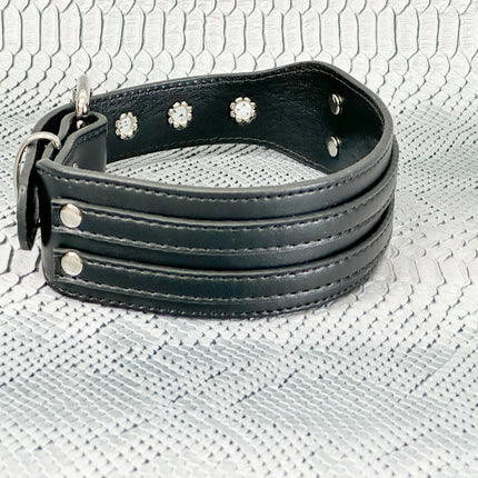 FCK664M  DOUBLE STRAP WIDE CHOKER