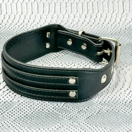 FCK664M  DOUBLE STRAP WIDE CHOKER