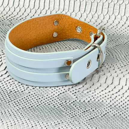 FCK664M  DOUBLE STRAP WIDE CHOKER
