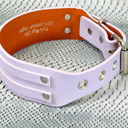 FCK664M  DOUBLE STRAP WIDE CHOKER