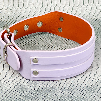 FCK664M  DOUBLE STRAP WIDE CHOKER