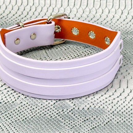 FCK664M  DOUBLE STRAP WIDE CHOKER