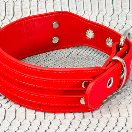FCK664M  DOUBLE STRAP WIDE CHOKER