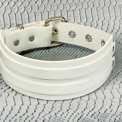 FCK664M  DOUBLE STRAP WIDE CHOKER