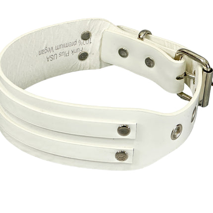 FCK664M  DOUBLE STRAP WIDE CHOKER